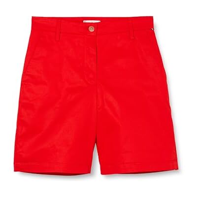 Tommy Hilfiger Co Blend Chino Short Pantalones Cortos Mujer Tommy Hilfiger Co Blend Chino Short Pantalones Cortos Mujer