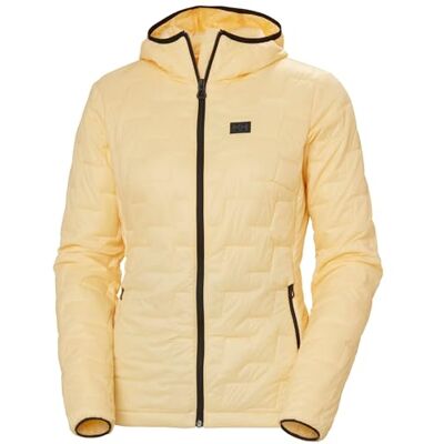 Helly Hansen Mujeres W Lifaloft Con Capucha Ins Jkt, Amarillo Crema, L Helly Hansen Mujeres W Lifaloft Con Capucha Ins Jkt, Amarillo Crema, L