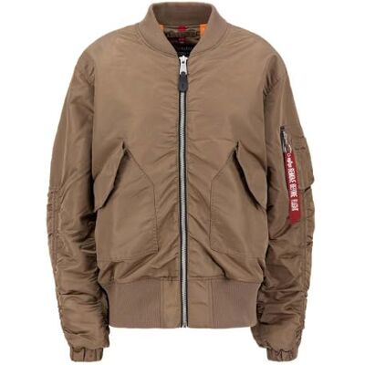 Alpha CWU MA-1 Bomber NC Chaqueta bomber para mujer Taupe Alpha CWU MA-1 Bomber NC Chaqueta bomber para mujer Taupe