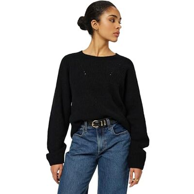 Boss C_fenne Jersey de Punto, Negro Black Black Black 001, M para Mujer Boss C_fenne Jersey de Punto, Negro Black Black Black 001, M para Mujer