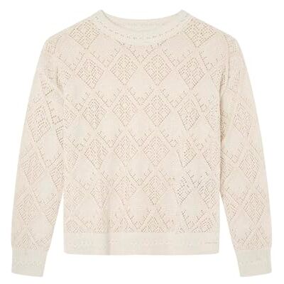 SPRINGFIELD Jersey para Mujer, Estampado Blanco, XS SPRINGFIELD Jersey para Mujer, Estampado Blanco, XS