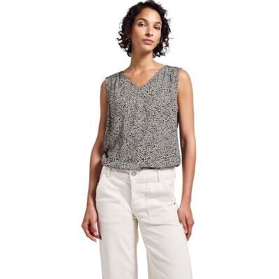 Street One A345737 Blusa Leo con Detalles Smock, Crema de algodón, 38 Mujeres Street One A345737 Blusa Leo con Detalles Smock, Crema de algodón, 38 Mujeres
