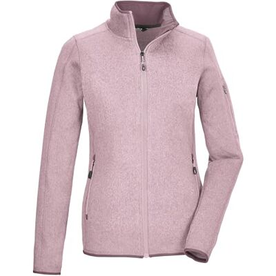 Killtec Mujer Chaqueta polar de punto/chaqueta polar con cuello alto KOW 111 WMN KNT FLC JCKT, hell malve, 46, Killtec Mujer Chaqueta polar de punto/chaqueta polar con cuello alto KOW 111 WMN KNT FLC JCKT, hell malve, 46,