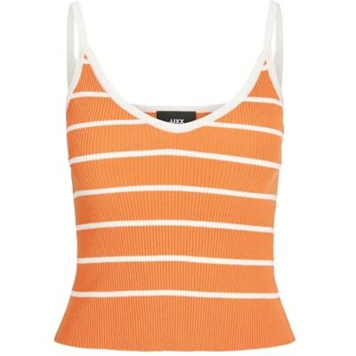 JACK & JONES Jxesther Mallas Cortas de Punto, Naranja, M JACK & JONES Jxesther Mallas Cortas de Punto, Naranja, M