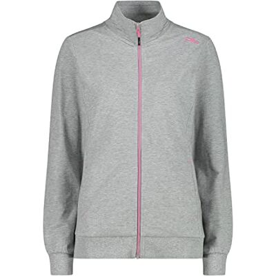 CMP Sudadera Ligera con Cremallera Completa P-E para Mujer, Ajuste Regular, Art.32d8006 CMP Sudadera Ligera con Cremallera Completa P-E para Mujer, Ajuste Regular, Art.32d8006