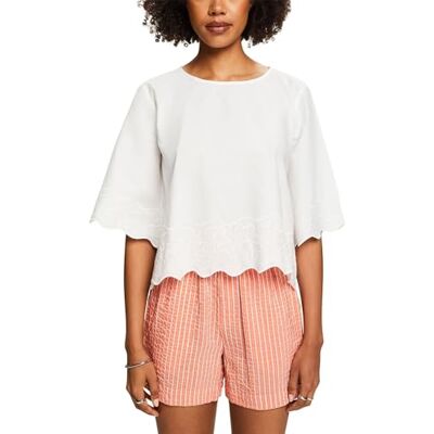 ESPRIT Blusas, 110/Off White, S para Mujer ESPRIT Blusas, 110/Off White, S para Mujer