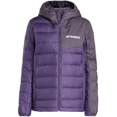 Adidas Mujer Terrex Multi Light Down CLIMAWARM Hooded Jacket, Aurora Plum/Aurora Black, S Adidas Mujer Terrex Multi Light Down CLIMAWARM Hooded Jacket, Aurora Plum/Aurora Black, S