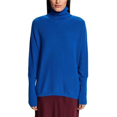 ESPRIT , Suéter pulóver Mujer, 410/BRIGHT Blue, ESPRIT , Suéter pulóver Mujer, 410/BRIGHT Blue,
