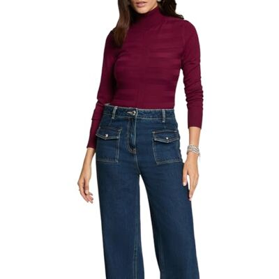 Morgan Jersey, Plum M, S Morgan Jersey, Plum M, S