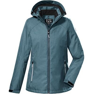Killtec Women's Chaqueta outdoor/chaqueta funcional con capucha con cremallera KOW 142 WMN JCKT, storm blue, 36, Killtec Women's Chaqueta outdoor/chaqueta funcional con capucha con cremallera KOW 142 WMN JCKT, storm blue, 36,