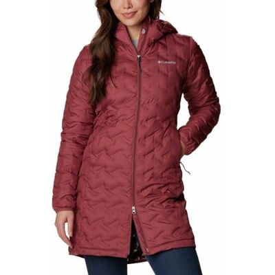 Columbia COAT Delta Ridge™ Long Down Jacket Red S MUJER Columbia COAT Delta Ridge™ Long Down Jacket Red S MUJER