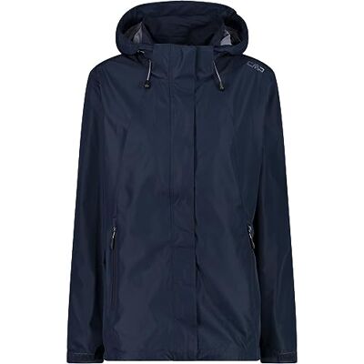 CMP Chaqueta Mujer Cremallera Capucha Con Ventilación, Azul negro, XXXL CMP Chaqueta Mujer Cremallera Capucha Con Ventilación, Azul negro, XXXL