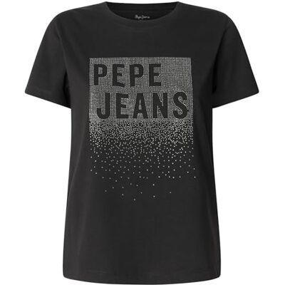 Pepe Jeans Bernadette Camiseta, Negro (Negro), S para Mujer Pepe Jeans Bernadette Camiseta, Negro (Negro), S para Mujer