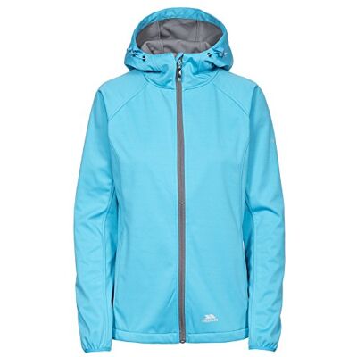 Trespass Sisely Softshell TP75 Chaqueta, Mujer, Azul (Bed), XXL Trespass Sisely Softshell TP75 Chaqueta, Mujer, Azul (Bed), XXL