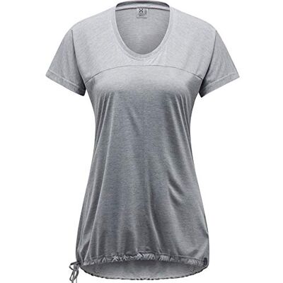 Haglöfs Ridge tee Camiseta, Mujer, Concrete, XS Haglöfs Ridge tee Camiseta, Mujer, Concrete, XS