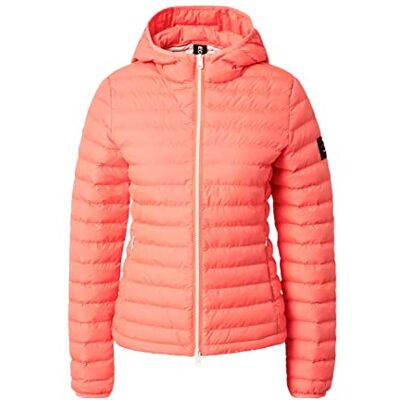 ECOALF Abrigo Mujer Atlanticalf, de Poliéster Reciclado, con Cuello Redondo, Relleno de Fellex, Ultraligero y Cómodo, Chaqueta Mujer, Talla S, Color Rosa Ácido ECOALF Abrigo Mujer Atlanticalf, de Poliéster Reciclado, con Cuello Redondo, Relleno de Fellex, Ultraligero y Cómodo, Chaqueta Mujer, Talla S, Color Rosa Ácido