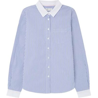 SPRINGFIELD SPRINGFILED Blusa Rayas Cuello Contraste, Camisa Mujer, printed, 35 SPRINGFIELD SPRINGFILED Blusa Rayas Cuello Contraste, Camisa Mujer, printed, 35