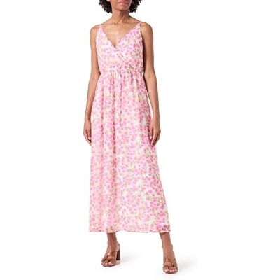 VERO MODA Vestido de Verano para Mujer Vmsmilla Singlet Wrap WVN Ga, Blanco, M VERO MODA Vestido de Verano para Mujer Vmsmilla Singlet Wrap WVN Ga, Blanco, M