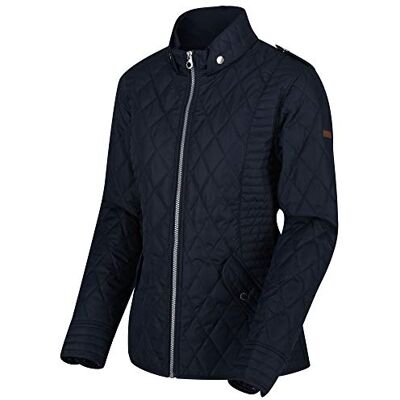 Regatta Carita Chaqueta Acolchada, con Aislamiento, Completamente Forrada E Impermeable, con Aberturas En La Parte Posterior Baffled/Quilted Jackets, Mujer, Navy, 16 Regatta Carita Chaqueta Acolchada, con Aislamiento, Completamente Forrada E Impermeable, con Aberturas En La Parte Posterior Baffled/Quilted Jackets, Mujer, Navy, 16
