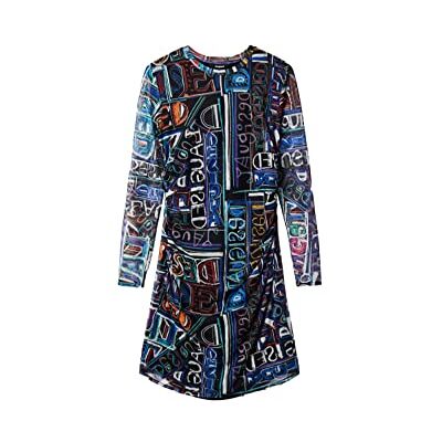 Desigual Vest_Lettering 2000 Vestido Mujer Desigual Vest_Lettering 2000 Vestido Mujer