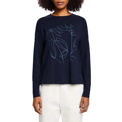 ESPRIT Camiseta, 400/NAVY, XXS para Mujer ESPRIT Camiseta, 400/NAVY, XXS para Mujer