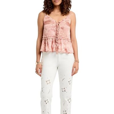 Morgan Pantalón para Mujer, Off White M, 38 Morgan Pantalón para Mujer, Off White M, 38