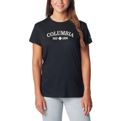 Columbia Mujer Camiseta estampada de manga corta Trek Columbia Mujer Camiseta estampada de manga corta Trek