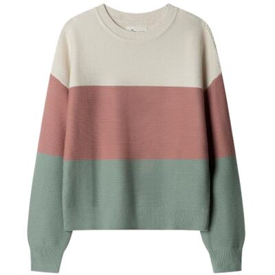 SPRINGFIELD Jersey Estructurado En Bloques de Color Shirt Mujer (Pack de 1) SPRINGFIELD Jersey Estructurado En Bloques de Color Shirt Mujer (Pack de 1)