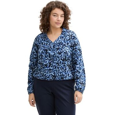 TOM TAILOR Manga Larga con Cuello para Mujer TOM TAILOR Manga Larga con Cuello para Mujer