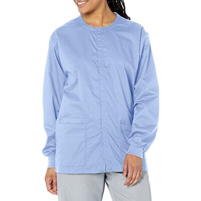 WINK Wonder Snap Front Jacket Chaqueta de traje mdico Unisex adulto Chaqueta unisex azul caribe WINK Wonder Snap Front Jacket Chaqueta de traje mdico Unisex adulto Chaqueta unisex azul caribe