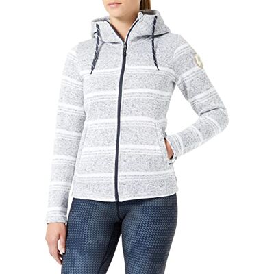 Rock Experience Berna Hoodie FZ Sweatshirt Women Grey Melange S Rock Experience Berna Hoodie FZ Sweatshirt Women Grey Melange S