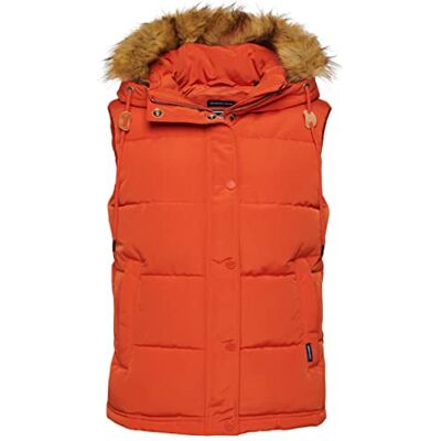 Superdry Vintage Everest Faux Fur Gilet A7 Gilet Mujer Superdry Vintage Everest Faux Fur Gilet A7 Gilet Mujer