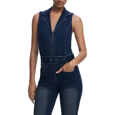 Desigual Jumpsuit_Glenn, 5008 Denim Dark Blue, S Desigual Jumpsuit_Glenn, 5008 Denim Dark Blue, S