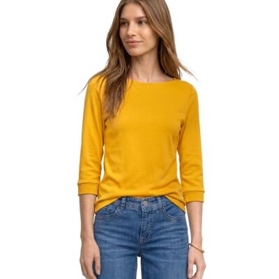 Street One 3232241 Camiseta de Manga 3/4 con Cuello Barco Mujer (Pack de 1) Street One 3232241 Camiseta de Manga 3/4 con Cuello Barco Mujer (Pack de 1)