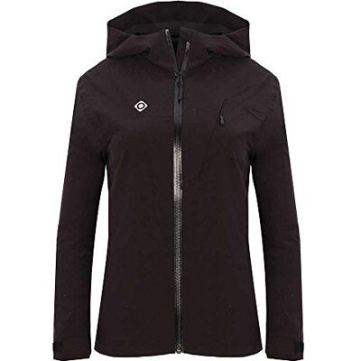 Izas Ginebra Chaqueta Impermeable, Mujer, Negro, XL Izas Ginebra Chaqueta Impermeable, Mujer, Negro, XL