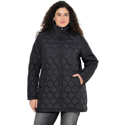 Ulla Popken Hyprar Steppjacke, Wasserabweisend, Stehkragen Chaquetas Mujer (Pack de 1) Ulla Popken Hyprar Steppjacke, Wasserabweisend, Stehkragen Chaquetas Mujer (Pack de 1)