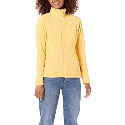 Helly Hansen W Daybreaker Fleece Jacket, Camisa Mujer, Amarillo (Yellow), L Helly Hansen W Daybreaker Fleece Jacket, Camisa Mujer, Amarillo (Yellow), L