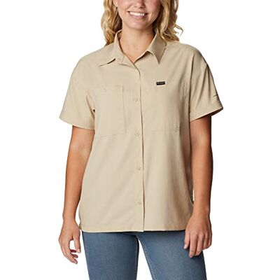 Columbia Mujer Camiseta de Manga Corta Silver Ridge Utility Columbia Mujer Camiseta de Manga Corta Silver Ridge Utility