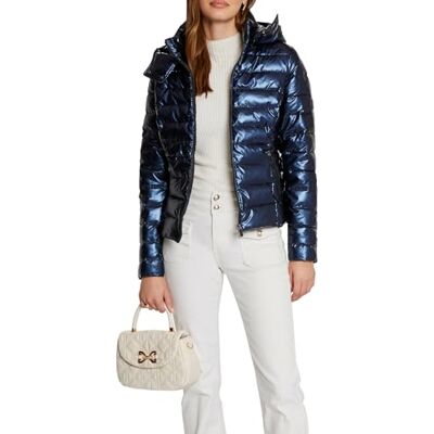 Morgan Chaqueta para mujer, azul metal, 36 Morgan Chaqueta para mujer, azul metal, 36