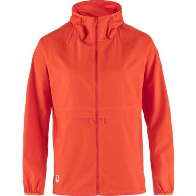Fjällräven HIGH COAST WIND HOODIE W - Cazadora cortaviento - rojo Fjällräven HIGH COAST WIND HOODIE W - Cazadora cortaviento - rojo