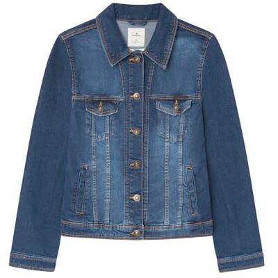 SPRINGFIELD Cazadora Vaquera Chaqueta, Mujer, Azul Acero, S SPRINGFIELD Cazadora Vaquera Chaqueta, Mujer, Azul Acero, S