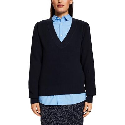 ESPRIT Suéter, 400/azul Marino, S para Mujer ESPRIT Suéter, 400/azul Marino, S para Mujer