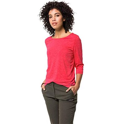 Jack Wolfskin Jwp 3/4 T W Camiseta de Manga Corta Mujer Jack Wolfskin Jwp 3/4 T W Camiseta de Manga Corta Mujer