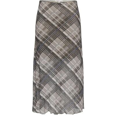 ONLY Onlkaya Life MW Midi Mesh Skirt WVN, Fungi, L ONLY Onlkaya Life MW Midi Mesh Skirt WVN, Fungi, L