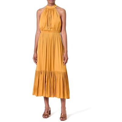 Morgan Vestido para Mujer, azafrán M, 40 Morgan Vestido para Mujer, azafrán M, 40