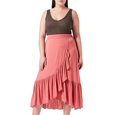 Morgan , Falda Mujer, Terracota, 34 Morgan , Falda Mujer, Terracota, 34
