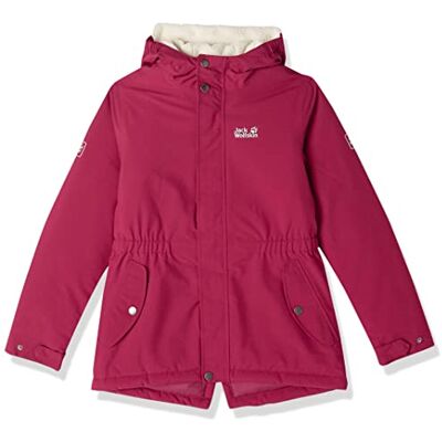 Jack Wolfskin COSY BEAR JACKET G, Abrigo De las mujeres, dark ruby, Jack Wolfskin COSY BEAR JACKET G, Abrigo De las mujeres, dark ruby,