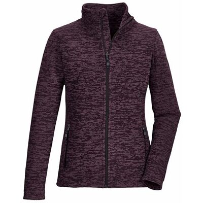 Killtec Mujer Chaqueta polar de punto/chaqueta polar con cuello alto KOW 113 WMN KNT FLC JCKT, pflaume, 38, Killtec Mujer Chaqueta polar de punto/chaqueta polar con cuello alto KOW 113 WMN KNT FLC JCKT, pflaume, 38,