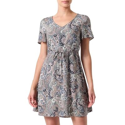 VERO MODA Vmeasy SS Short Dress R1 Wvn Ga Vestido de Verano, Verde, M para Mujer VERO MODA Vmeasy SS Short Dress R1 Wvn Ga Vestido de Verano, Verde, M para Mujer