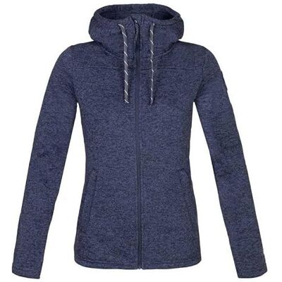 Rock Experience Berna M. Hoodie FZ Woman Fleece Sweatshirt Mujer Blue Nights Melange M Rock Experience Berna M. Hoodie FZ Woman Fleece Sweatshirt Mujer Blue Nights Melange M